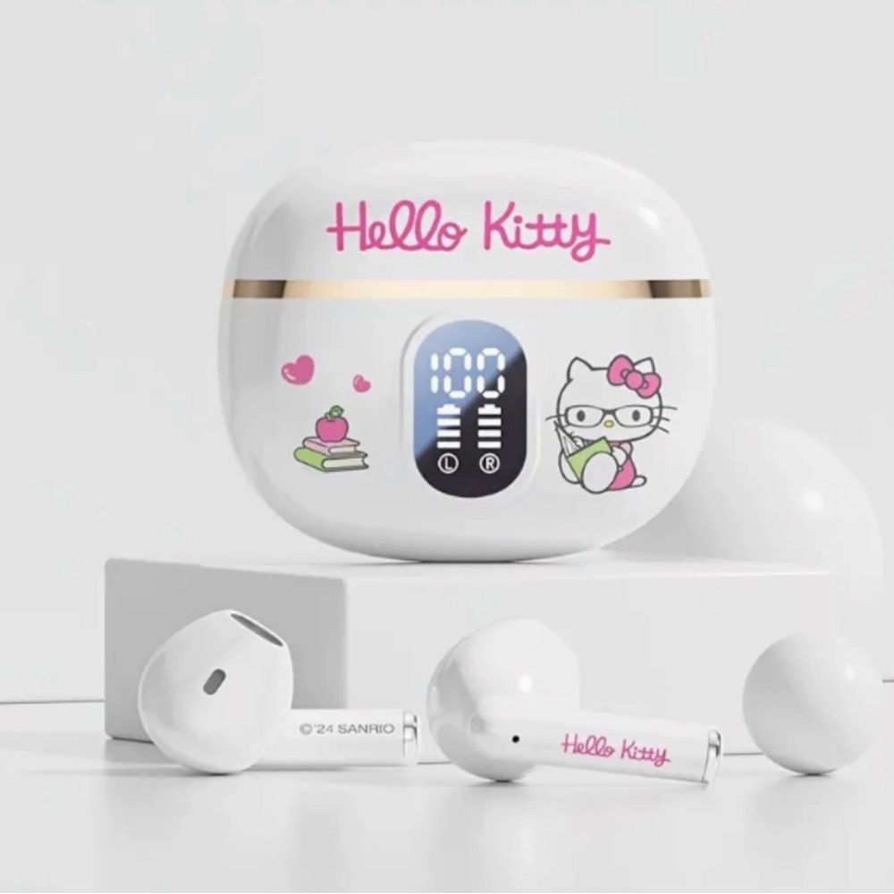 G329 Sanrio Hello Kitty Officially Licensed
Wireless Bluetooth Earphones
